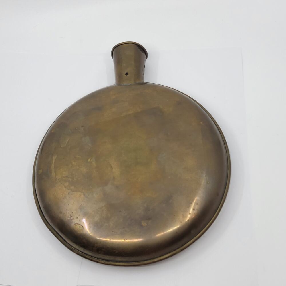 Antique vintage brass Cello sanitary hot water bottle